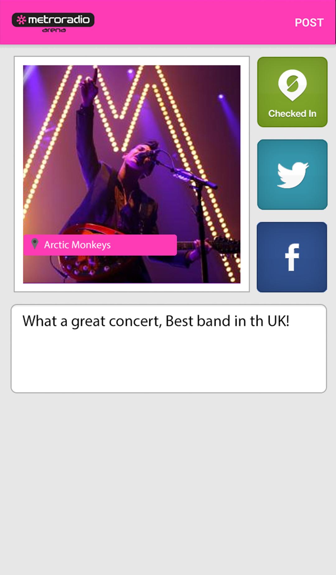 Metro Radio Arena Newcastle