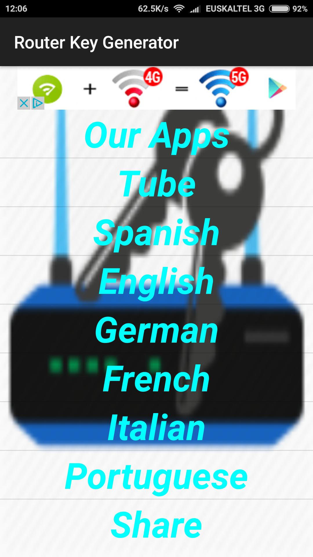 Router Key Generator