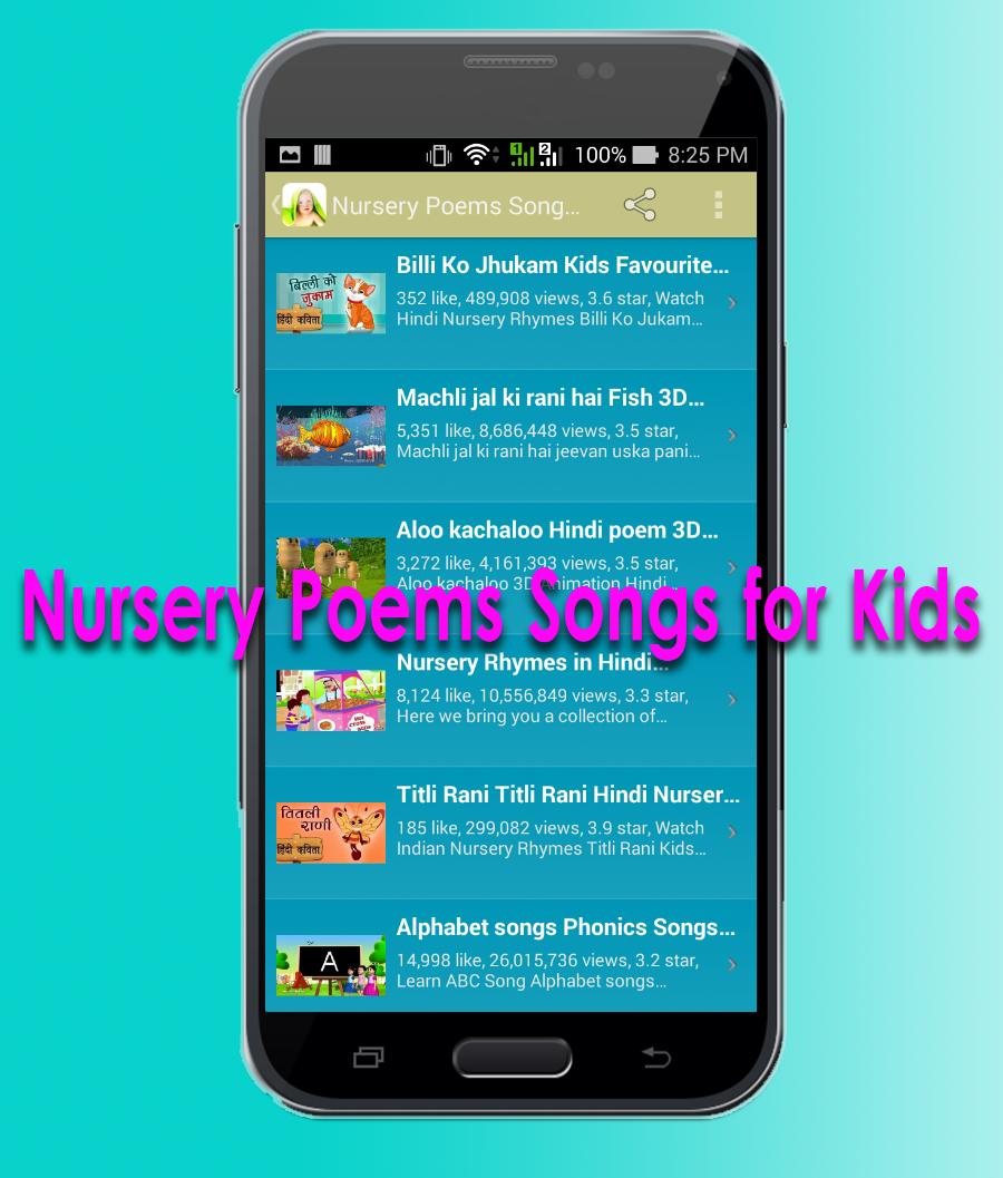 Nursery Poems Songs for Kids
