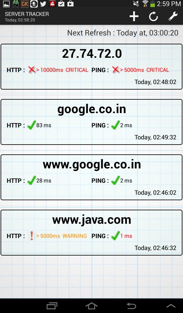 Server Tracker - Monitor Perf