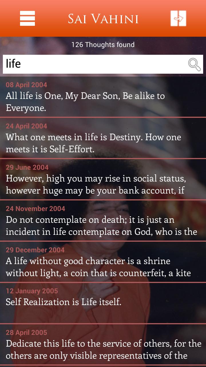 Sai Vahini - Quotes & Thoughts