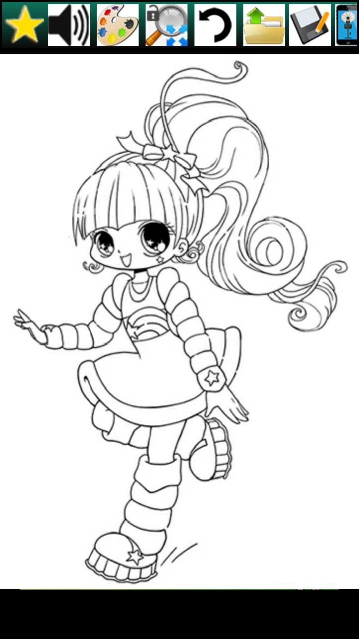 Coloring Book: Anime & Cuties