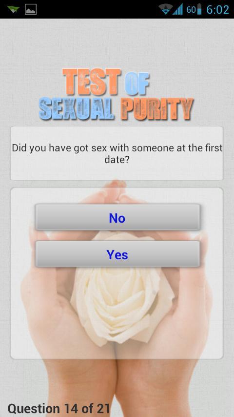 Test of Sexual Purity