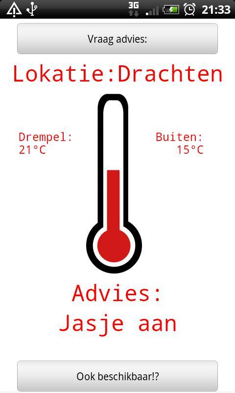 Jasje aan? Jasje uit?