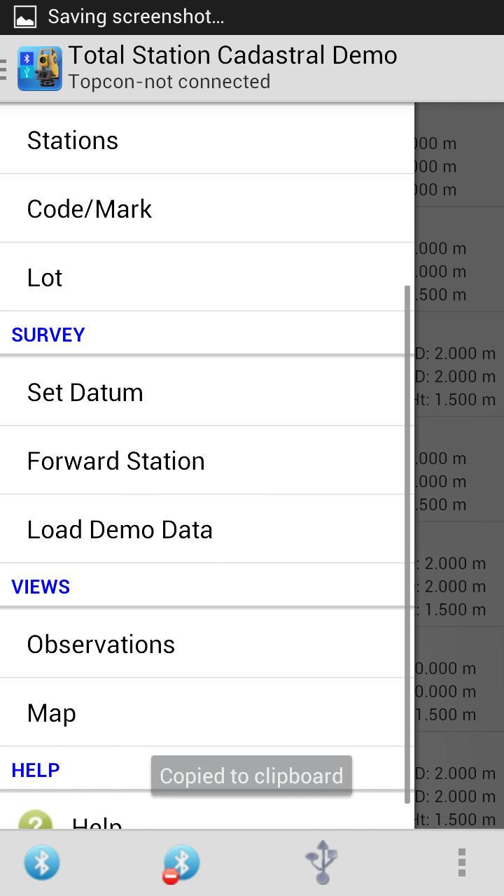 Total Station Cadastral Demo