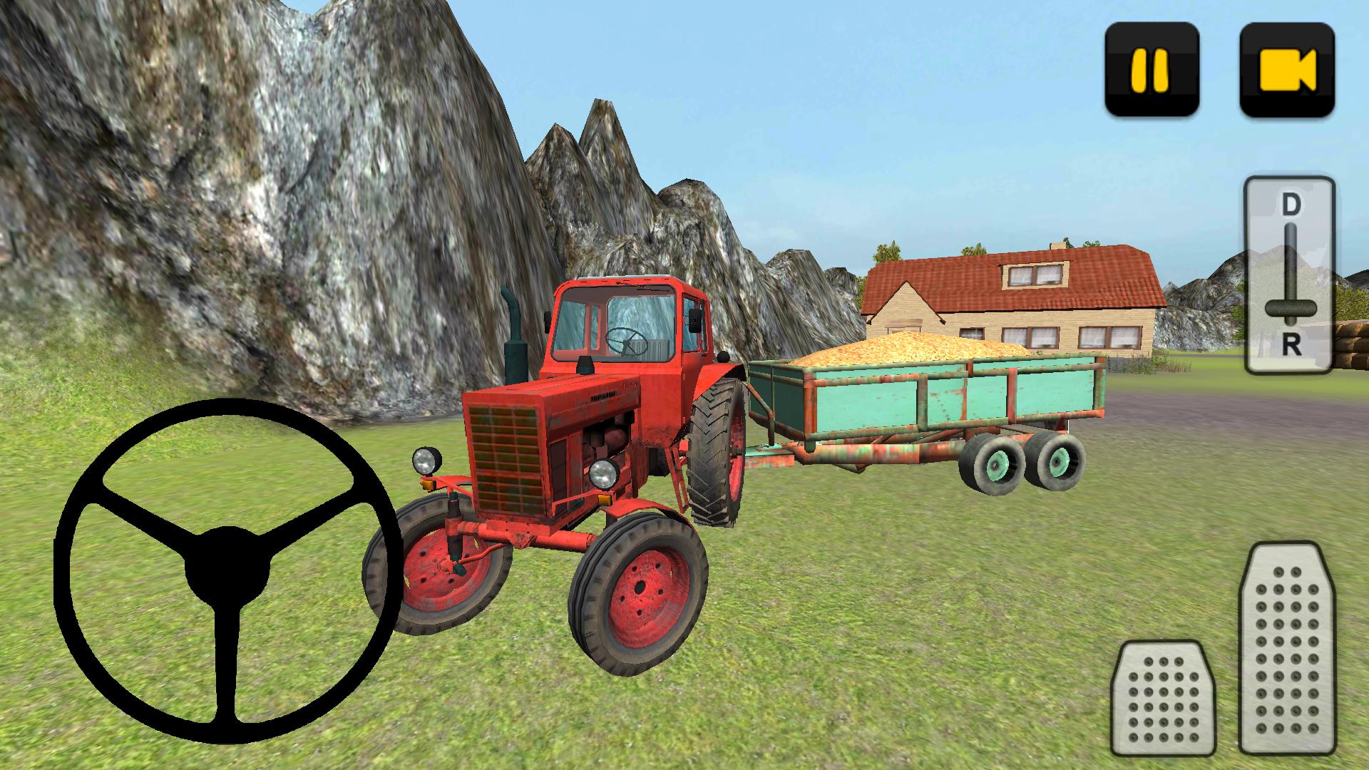 Classic Tractor 3D: Corn
