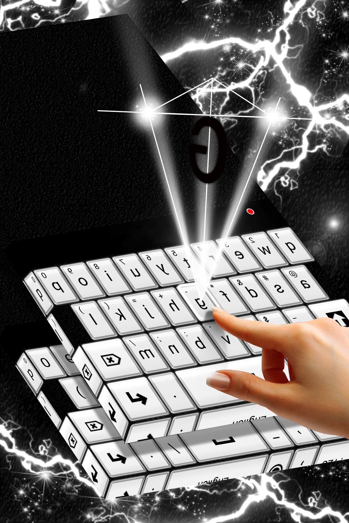 Keyboard Black And White Theme