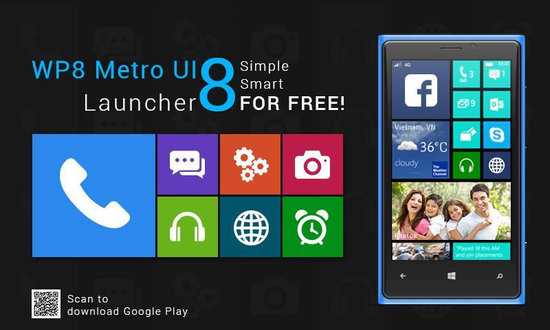 WP8 Metro UI Launcher