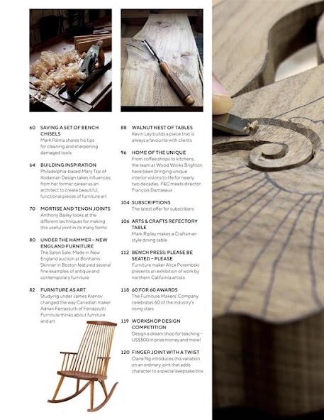 Furniture & Cabinetmaking Mag