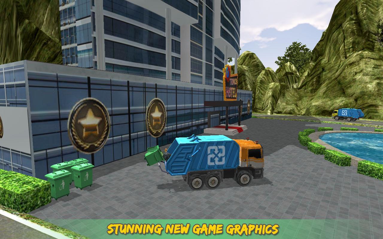 Off Road Garbage Truck Driver