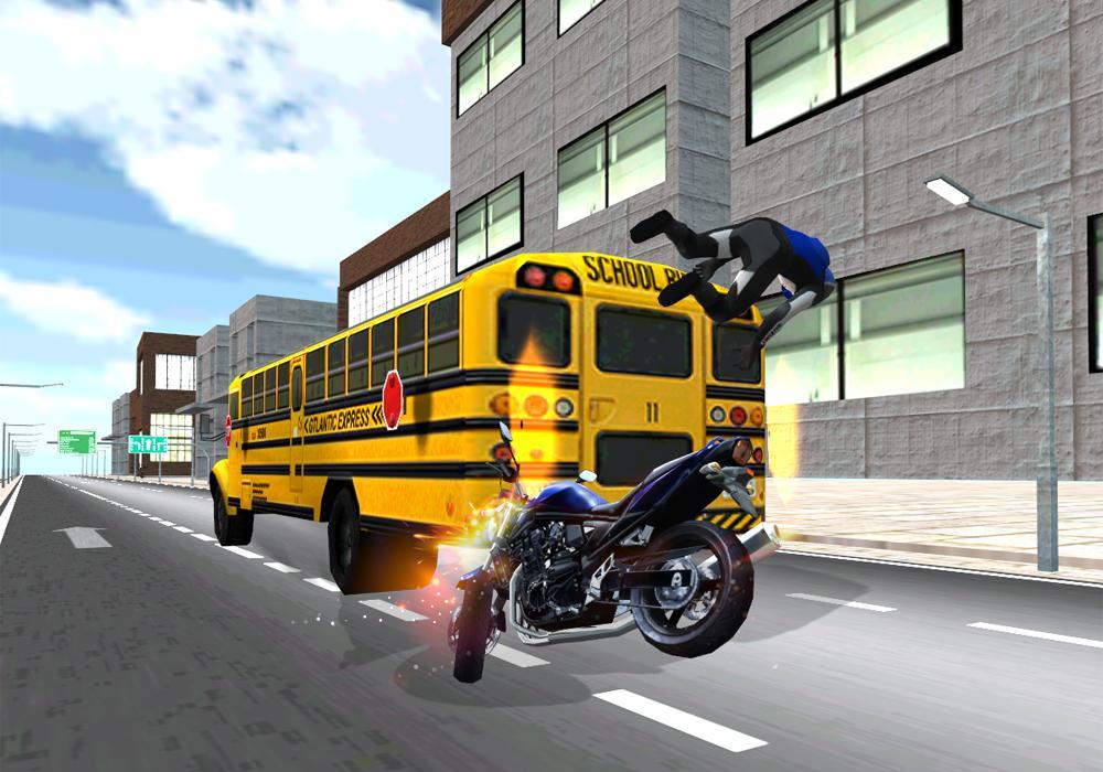 Race Traffic Motorbike