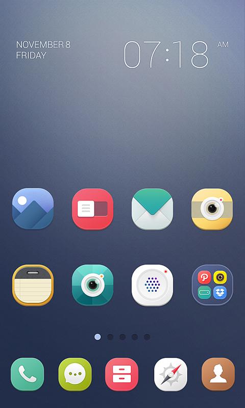 Simple Bouncy dodol theme