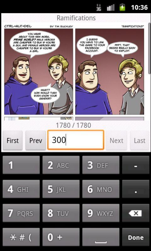 Ctrl Alt Del Comic Viewer
