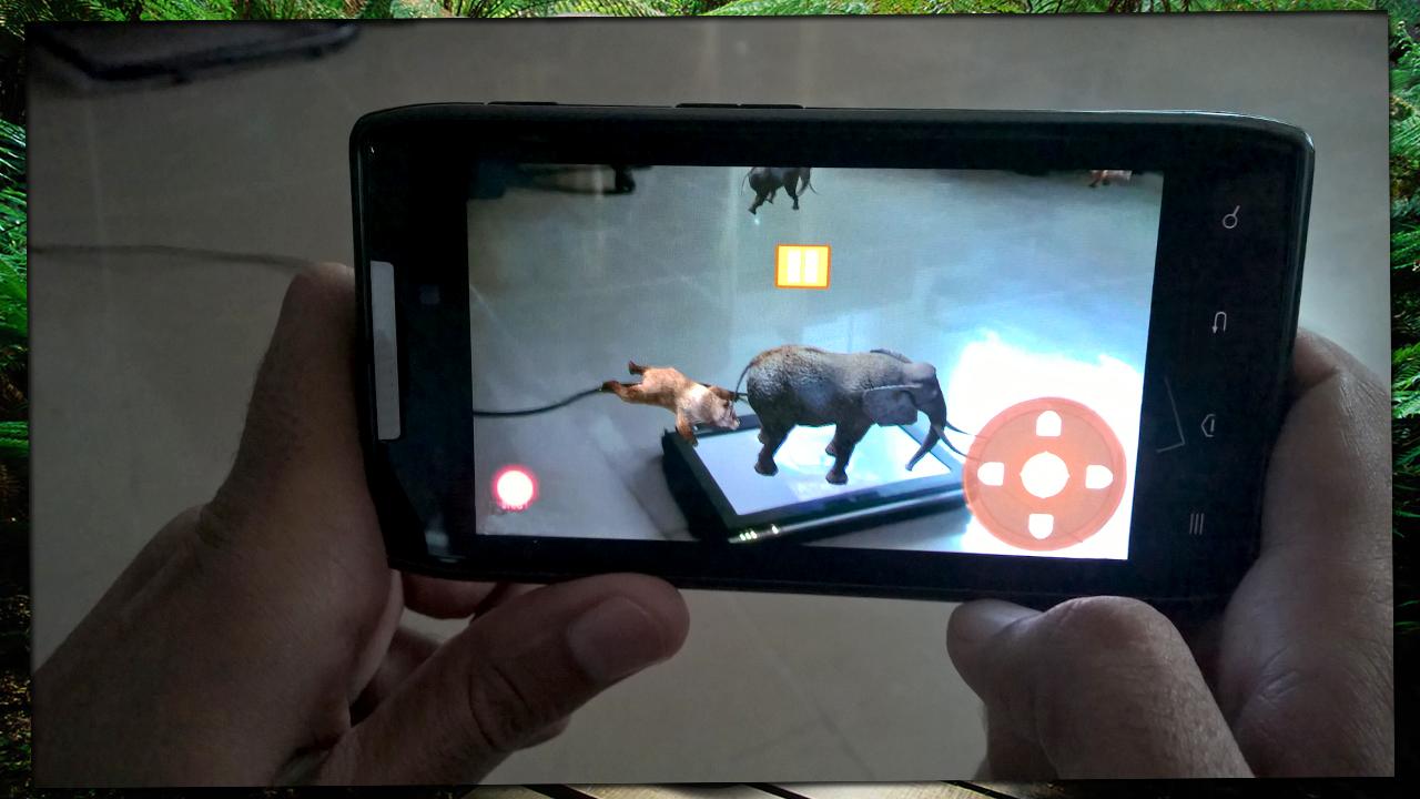 AR Elephant Simulator