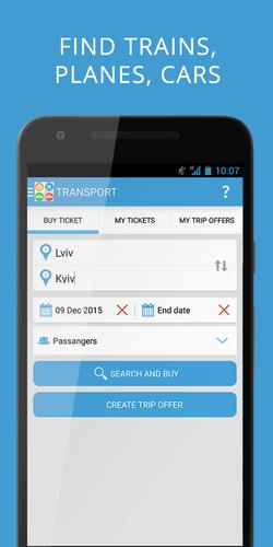 Train.Avia tickets.Carpooling