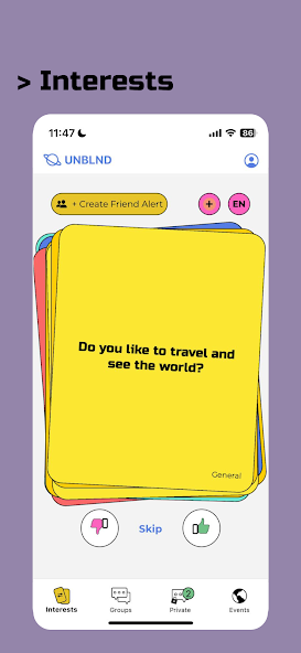 UNBLND - make friends app