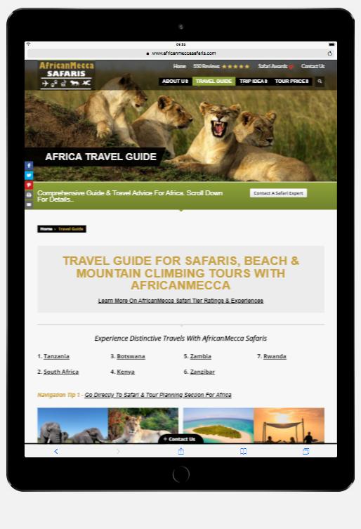 Africa Safari Travel Guide