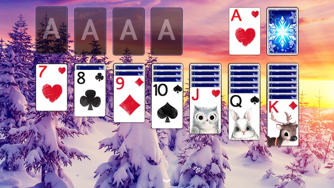 Solitaire Polar Sunrise Theme