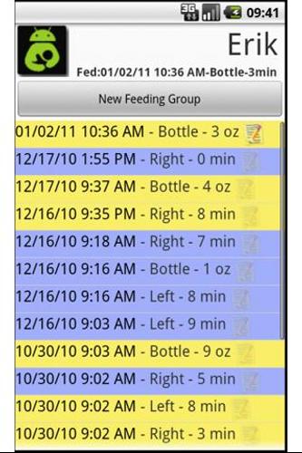 Breast Feeding Tabulator: Free