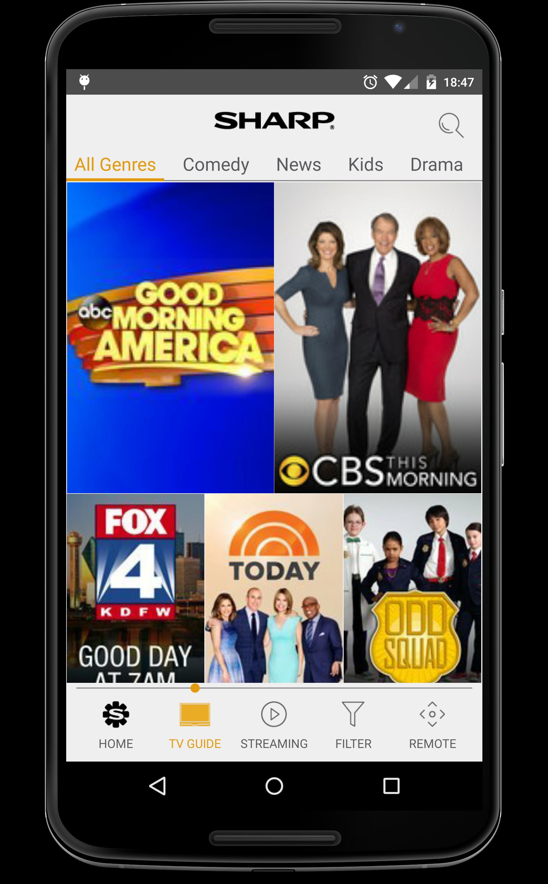 Sharp SmartCentral Remote