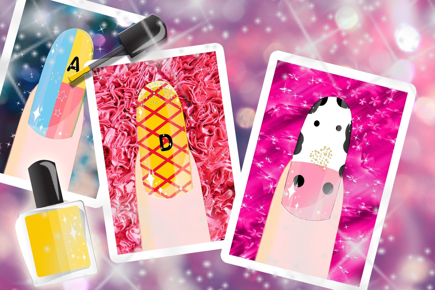 Wedding Nail Art Girl Salon