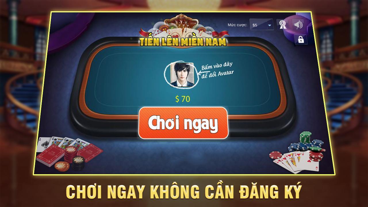 Tien len mien nam - Game Danh bai BigKool