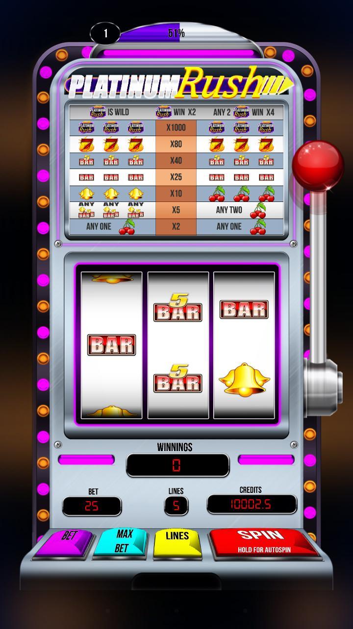 Platinum Rush Classic Slots