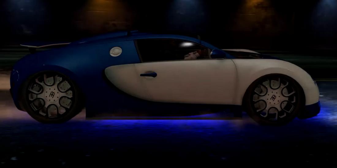 Veyron Driving Bugatti 3D