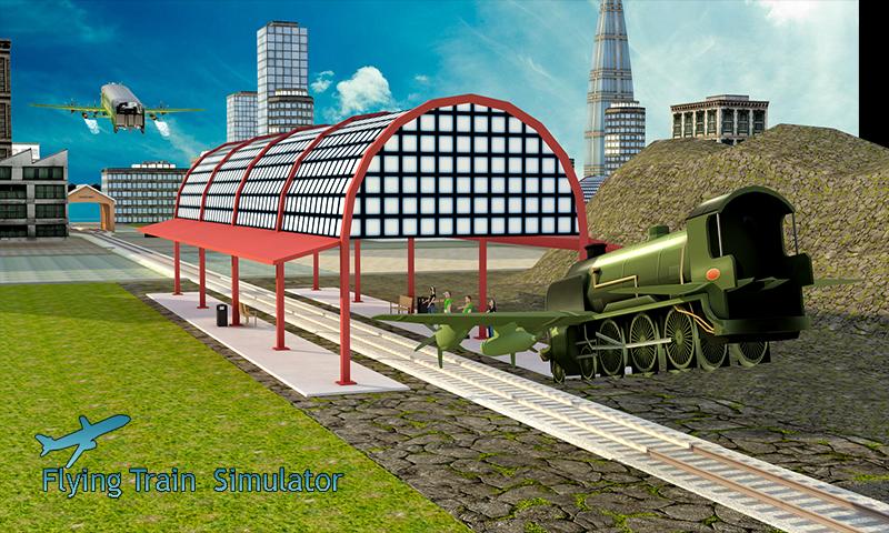 Flying Train Future Race