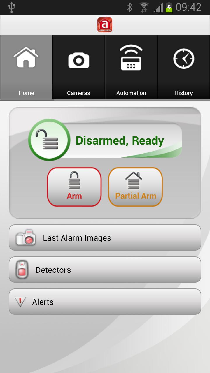 Juwentus Alarm Control