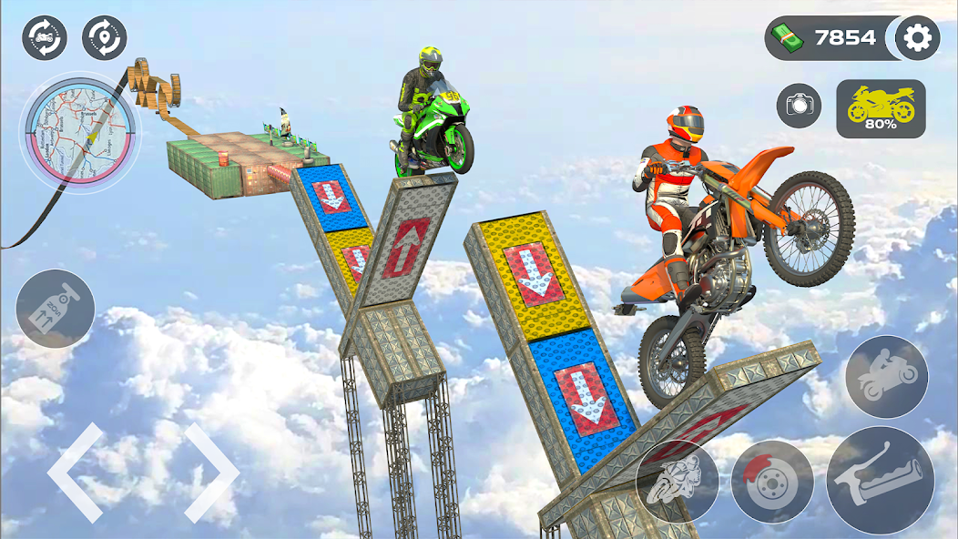 GT Bike Stunt Bike Racing Game