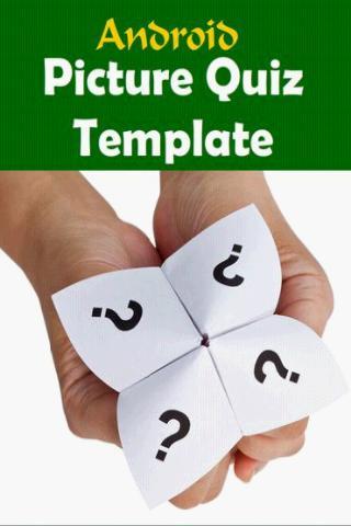 Picture Quiz Template
