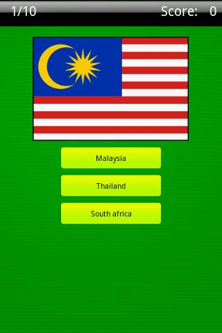 Identify the World Flags Game