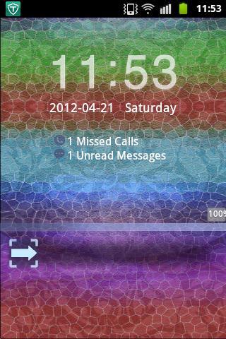 GO Locker Theme Blue Red Green