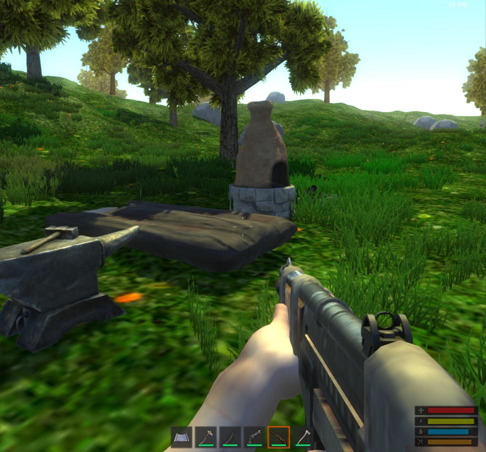 Survival Island raft crafting