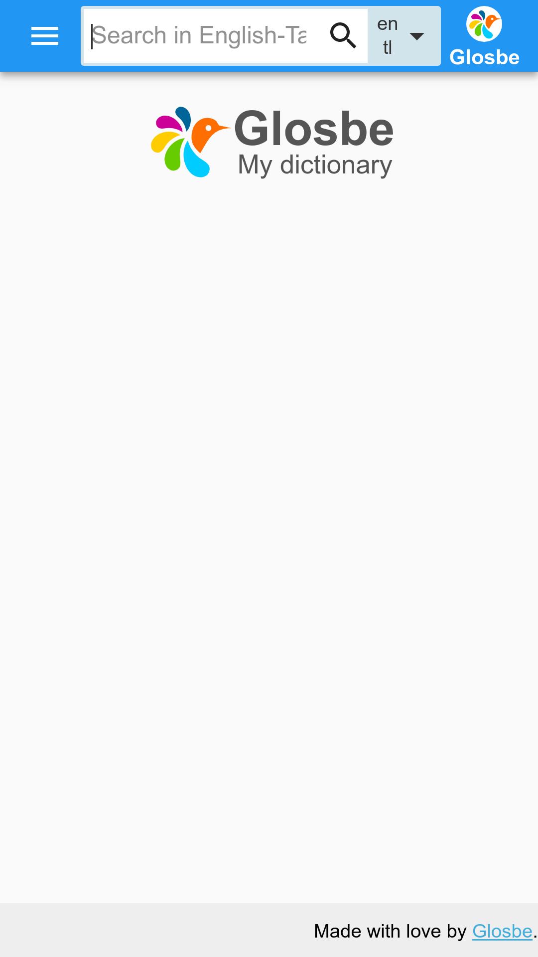 Tagalog-English Dictionary