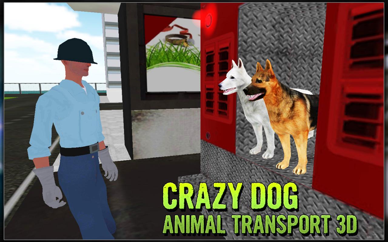 Crazy Dog Animal Transport 3D