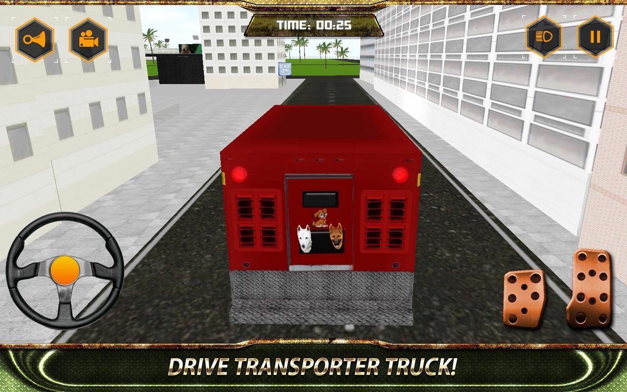 Crazy Dog Animal Transport 3D