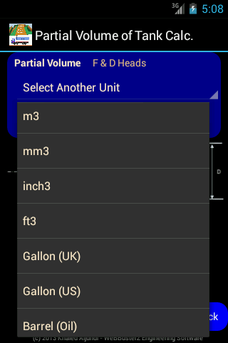 Volume of Tank Calculator Lite