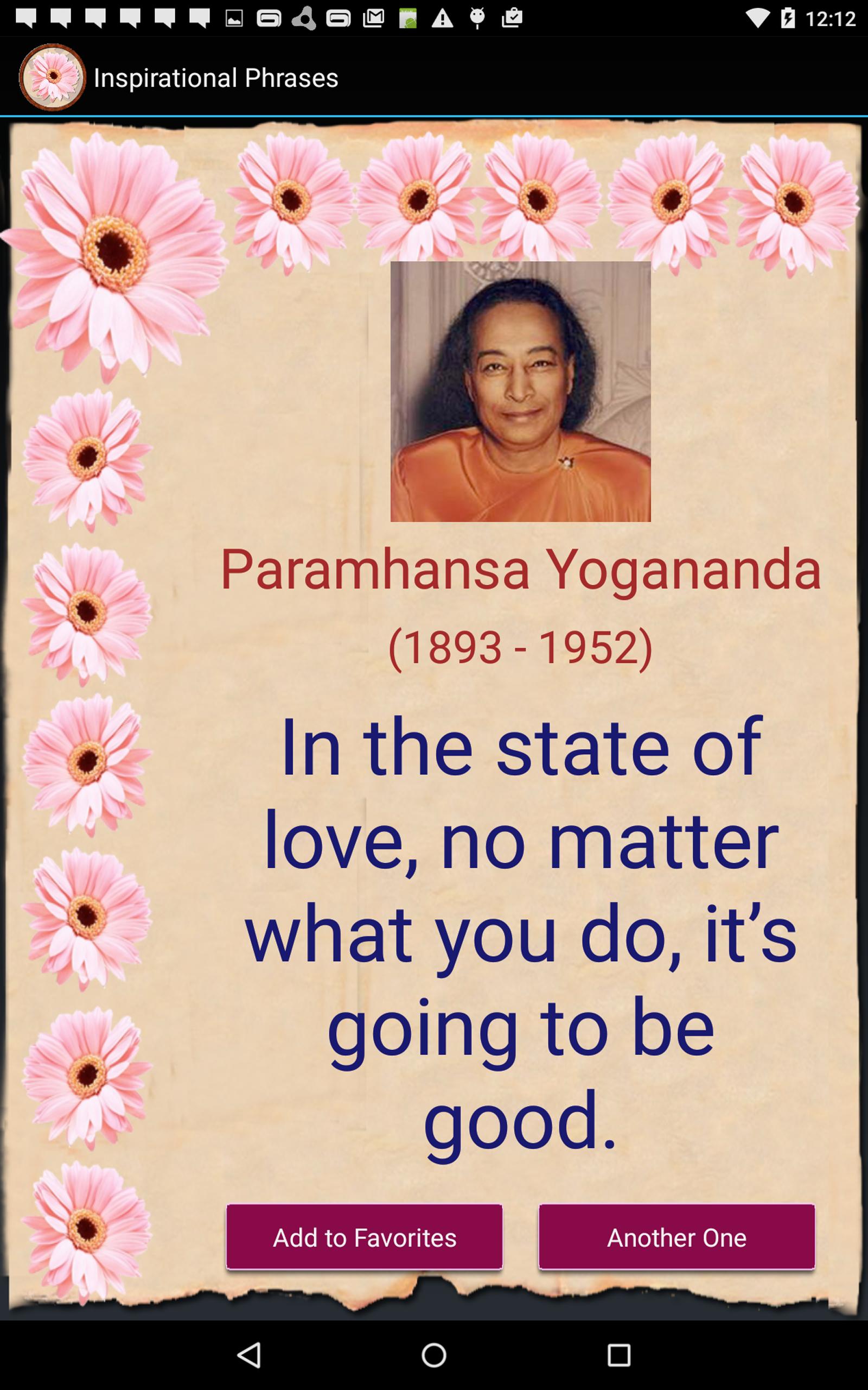 Inspirational Phrases