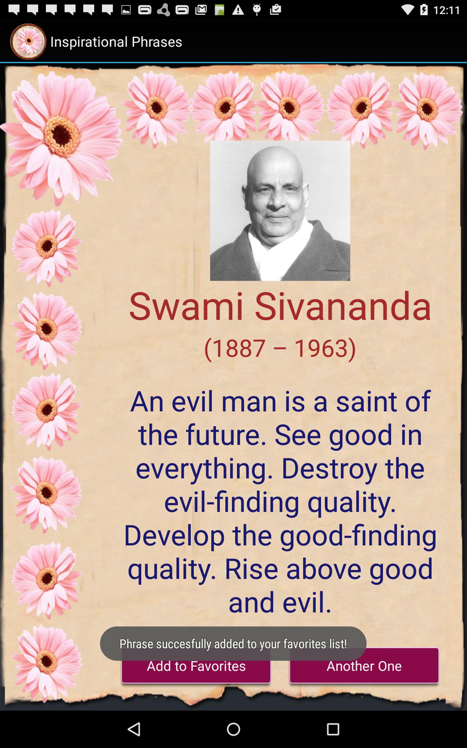 Inspirational Phrases