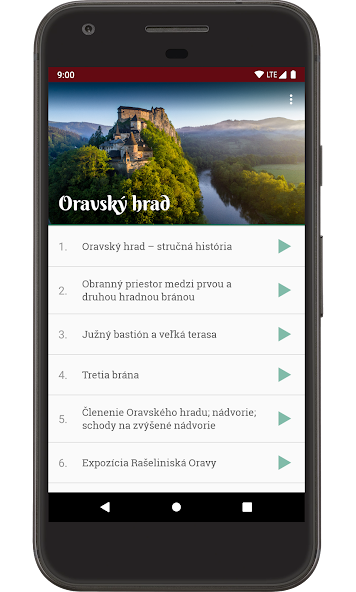 Orava Castle Audioguide
