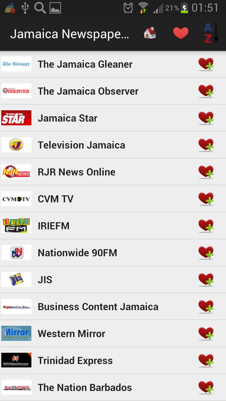 Jamaica Newspapers And News