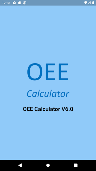 OEE Calculator