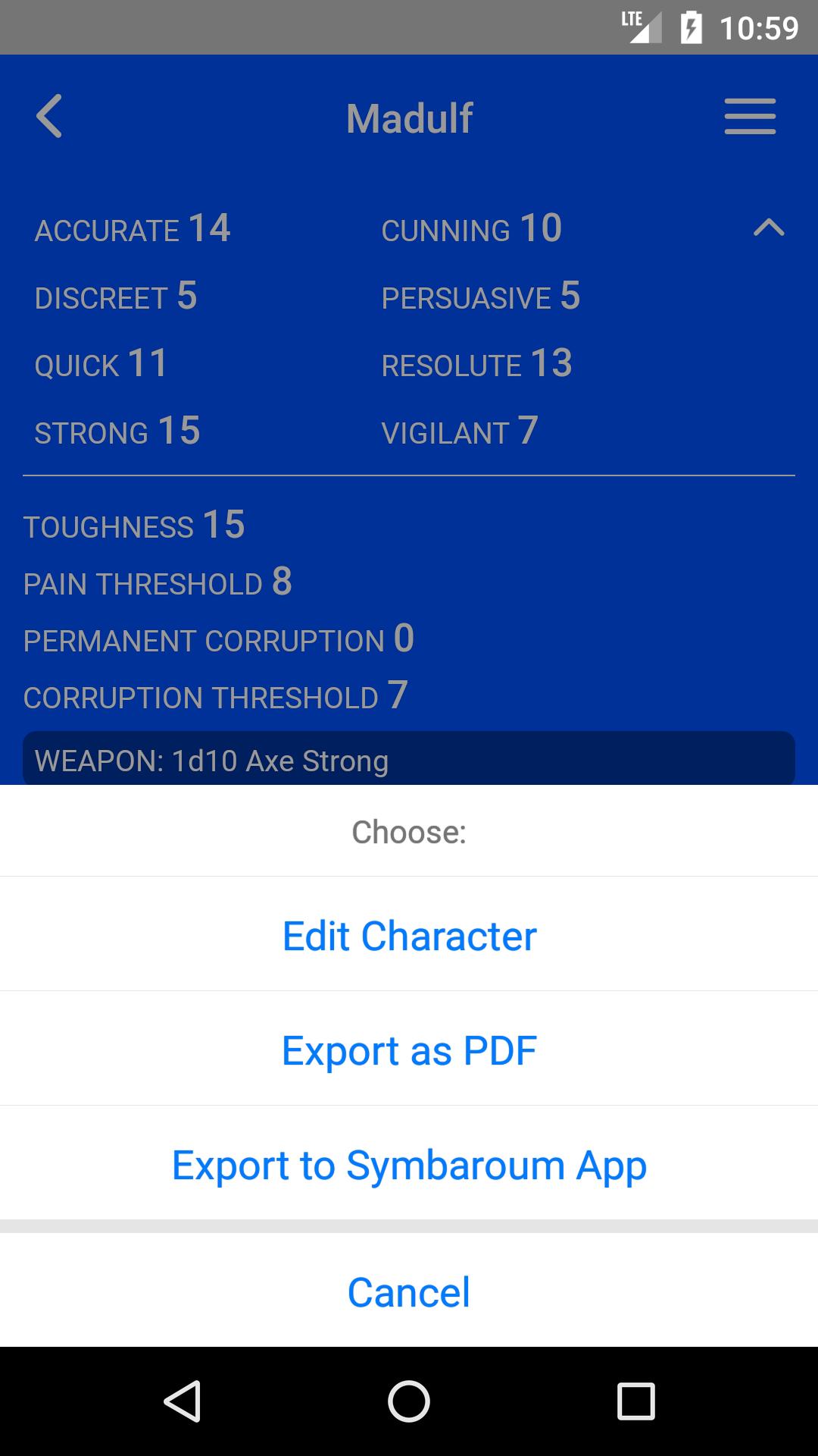 Symbaroum Unofficial