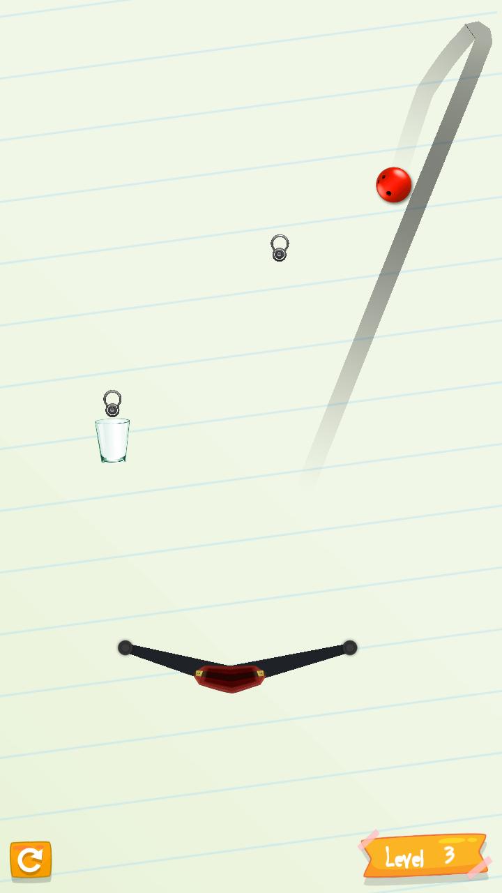 fill happy glass - fly ball