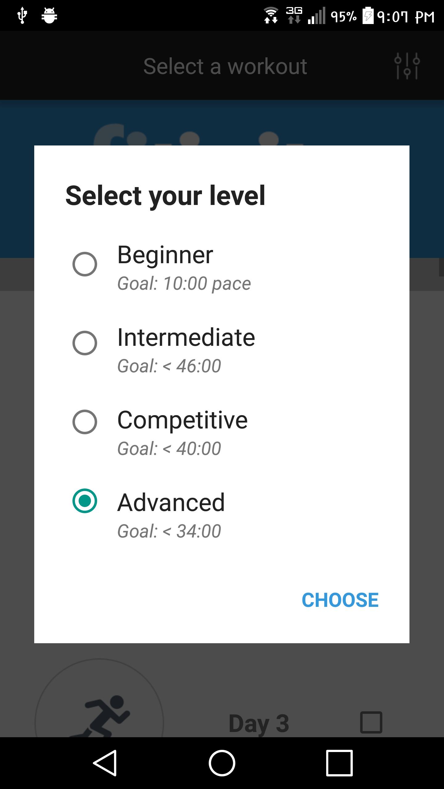 10k Race Running Training