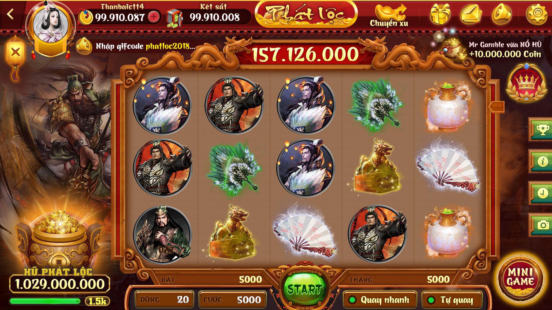 Game Danh Bai Doi Thuong Phat Loc - Phatloc.net