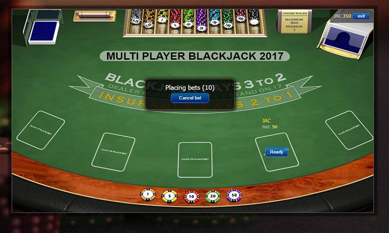 Multiplayer Blackjack 2017