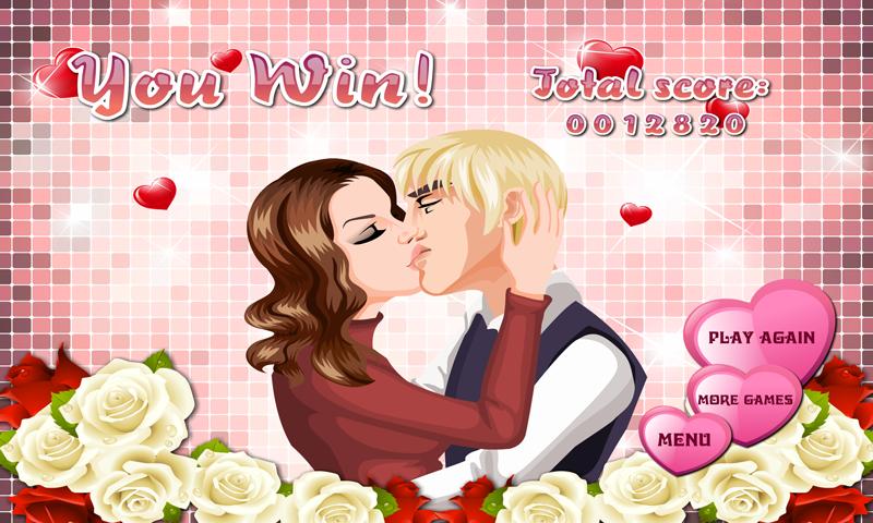 Valentine Kissing Game